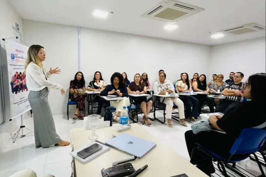 Secretaria de Assistência Social integra lançamento do projeto 'Tecendo Vínculos' no Tribunal de Justiça do Amapá