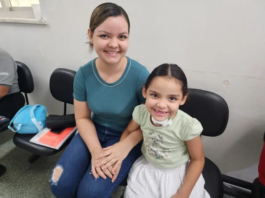 Ela vai começar o treinamento para retirar a cânula e voltar a ter uma qualidade de vida’, conta irmã de paciente atendida pelo Projeto Respirar