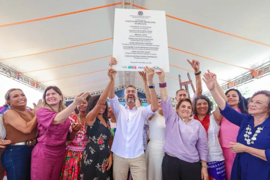 ‘Mais que um prédio, é política pública integrada’, celebra Clécio na inauguração da Casa da Mulher Brasileira no Amapá