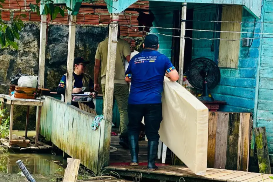 Governo e Prefeitura intensificam assistência humanitária para famílias atingidas por chuvas em Santana