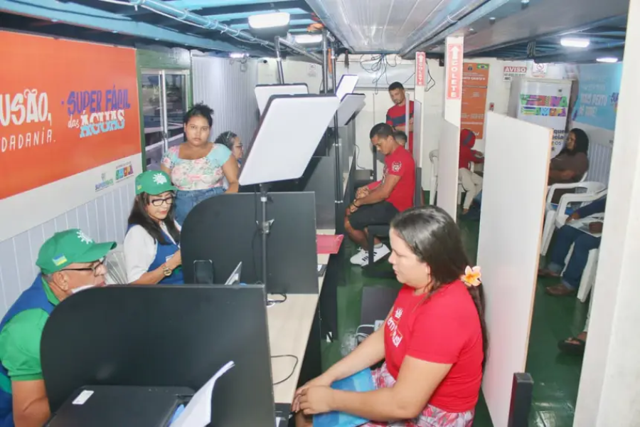 Governo do Amapá inicia ‘Super Fácil nas Águas’ com mais de 1,3 mil atendimentos em São João do Cajari