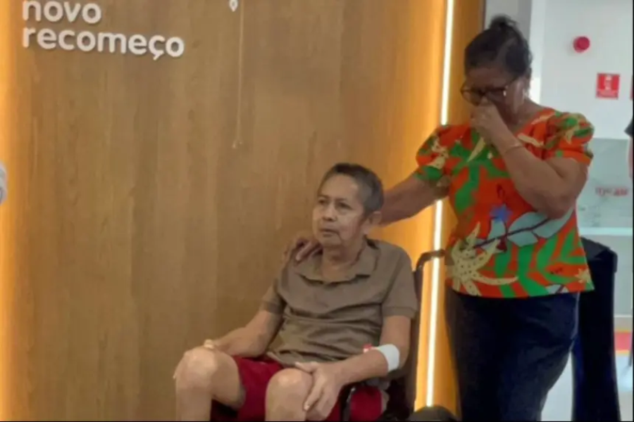 'O tratamento e acolhimento que recebi ajudou em 50% da minha melhora', diz paciente ao concluir radioterapia no Amapá'