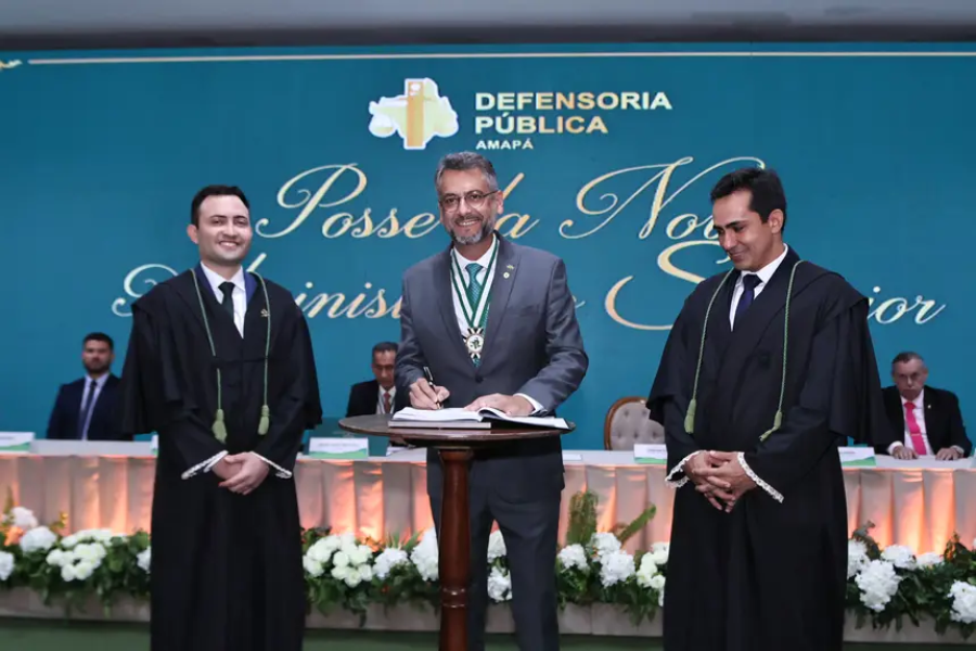 Defensoria Pública do Amapá empossa nova Administração Superior: ‘é uma inspiração para todos nós’, expressa governador