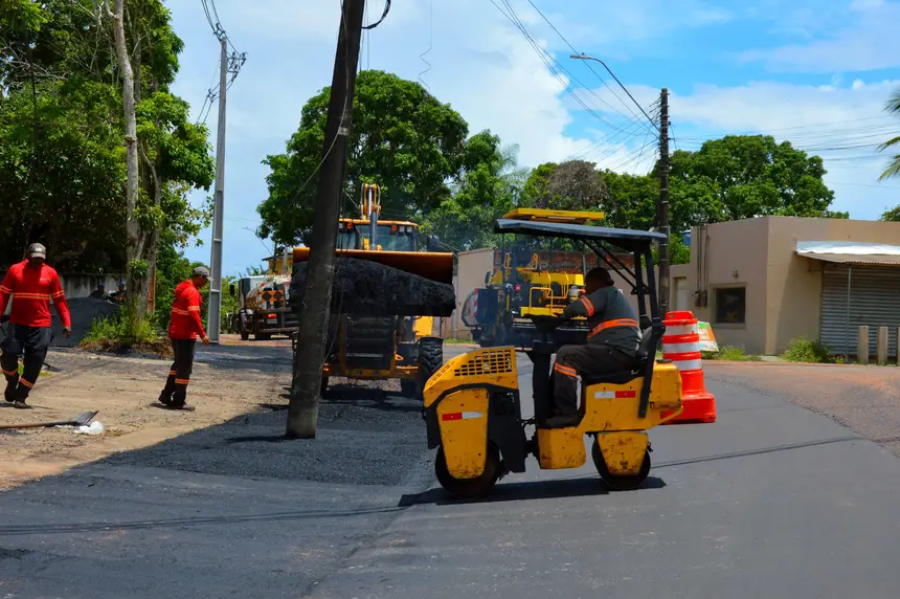 Governo do Amapá avança na integração de bairros da Zona Norte com frentes de pavimentação