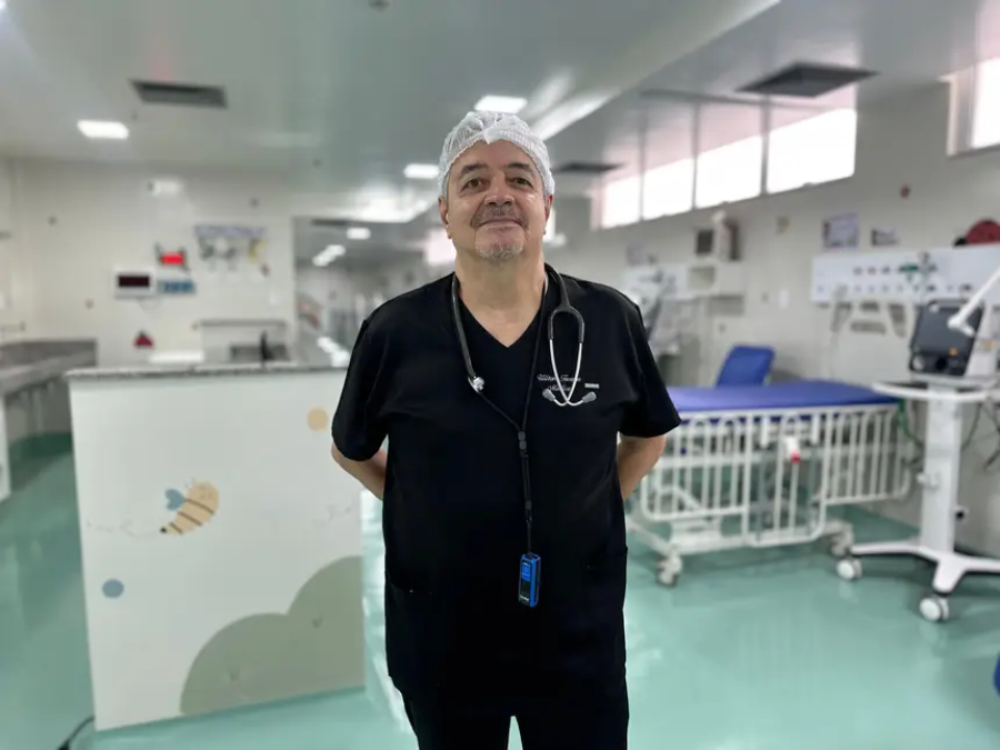 Médico que ajudou a implantar UTI pediátrica celebra entrega do novo Hospital da Criança e do Adolescente