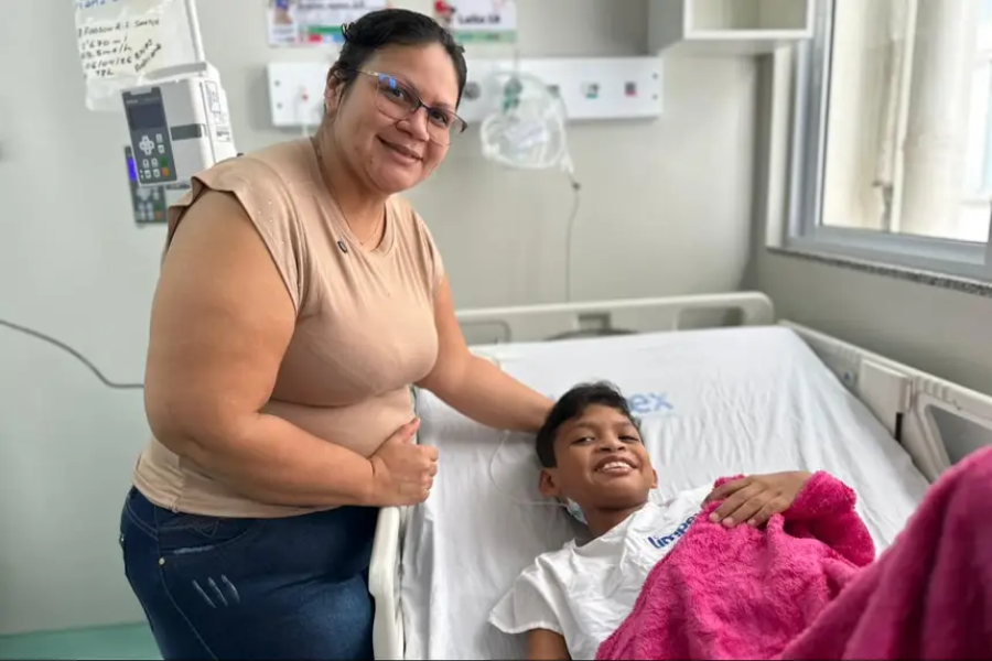 ‘Choque de realidade, parece plano de saúde’, diz mãe ao utilizar pela primeira vez o atendimento do Hospital da Criança e do Adolescente