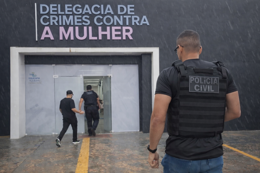 Homem é preso em flagrante por descumprir medida protetiva e perseguir ex-companheira em Santana