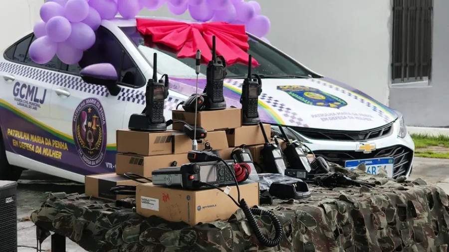 Laranjal do Jari é o primeiro município do estado integrado à rede nacional de segurança e recebe viatura de reforço à proteção das mulheres