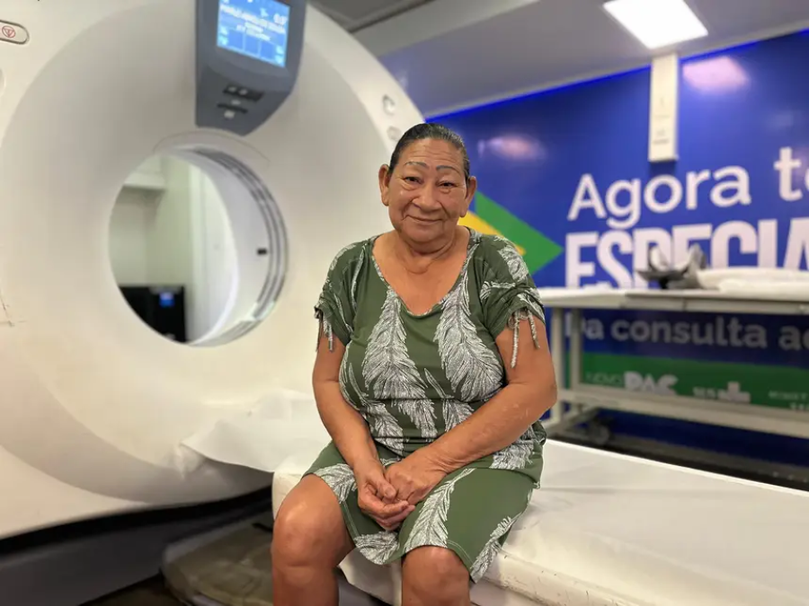 'Agora tenho esperança de ficar boa', diz paciente atendida pela Carreta de Exames de Imagem no Amapá