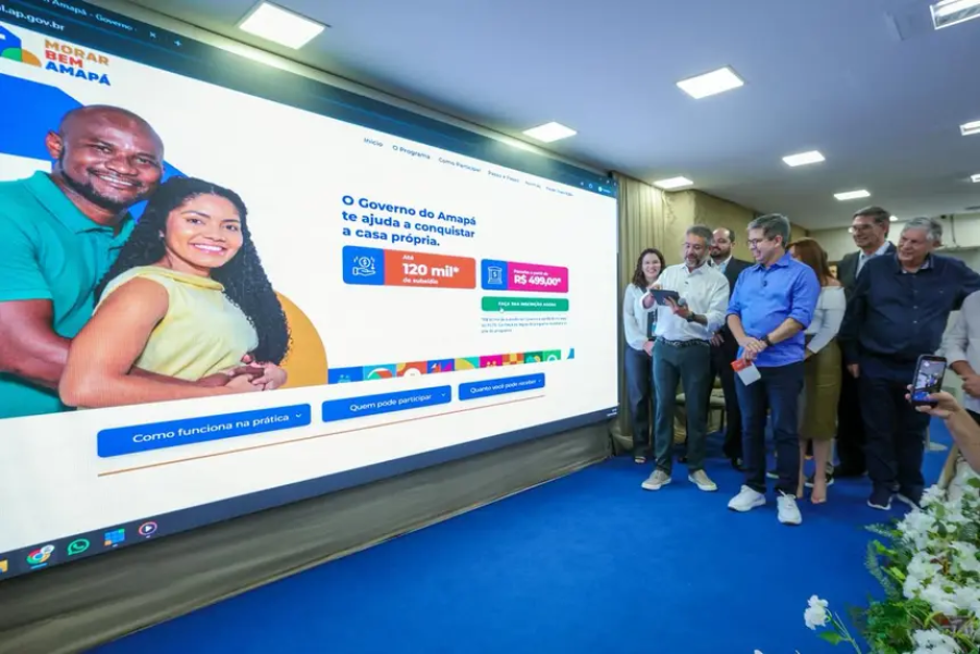 Governo do Amapá lança programa ‘Morar Bem Amapá’ com subsídio de até R$ 55 mil para entrada de imóveis