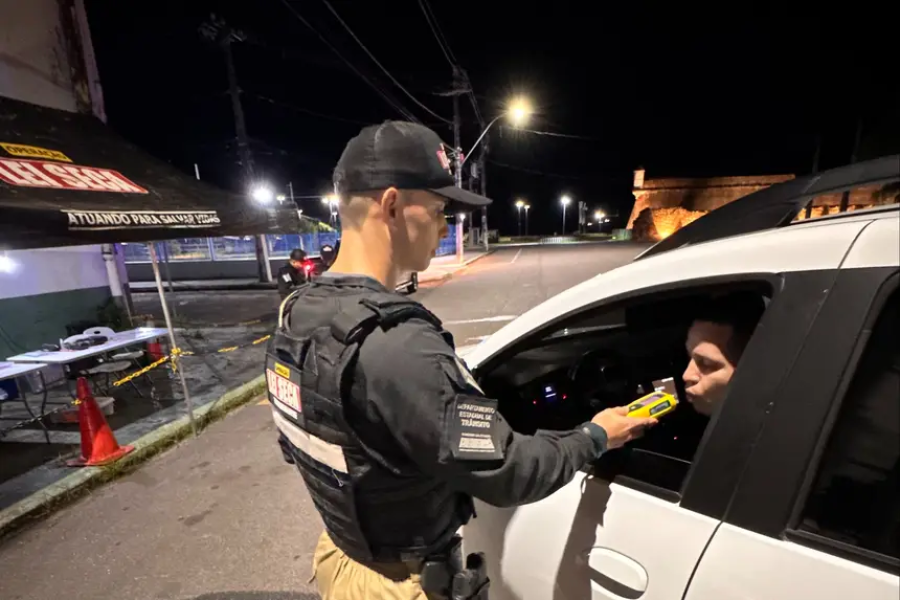 Operação Lei Seca aumenta fiscalização e registra menos casos graves de embriaguez ao volante no primeiro trimestre de 2026