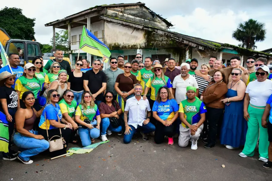 Governador Clécio assina ordem de serviço para construção da Praça da Orla em Calçoene