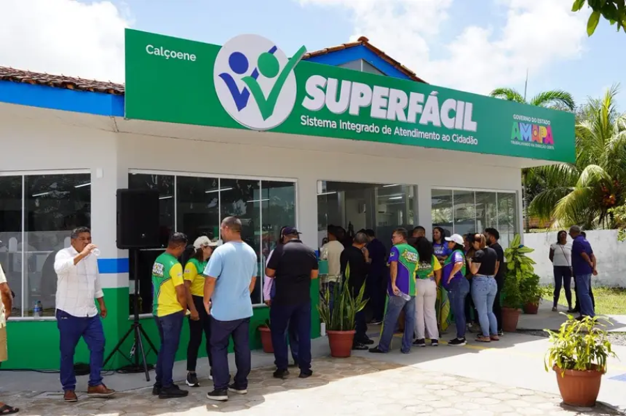 Governo do Amapá inaugura nova unidade do SuperFácil em Calçoene com estrutura moderna e serviços inéditos