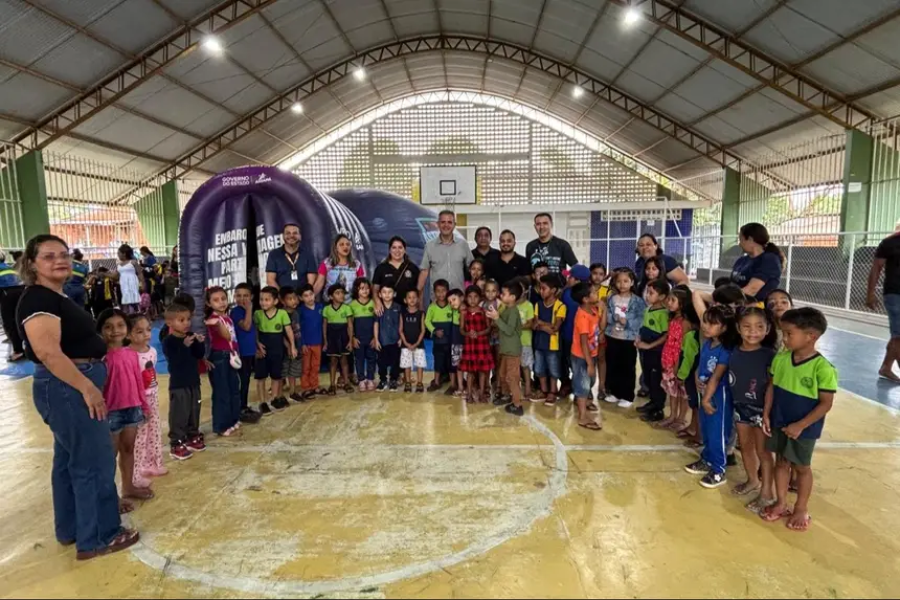 Governo do Amapá atende mais de 1.300 alunos do município de Tartarugalzinho com o projeto Astronomia no Meio do Mundo