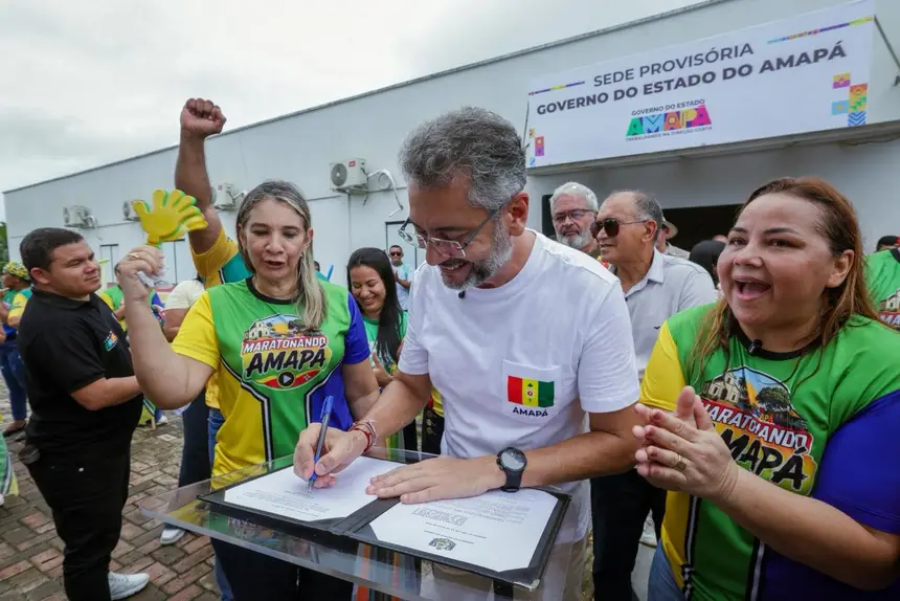 Governador Clécio abre agenda de entregas em Amapá e formaliza transferência simbólica da sede do Governo do Estado para o município por dois dias