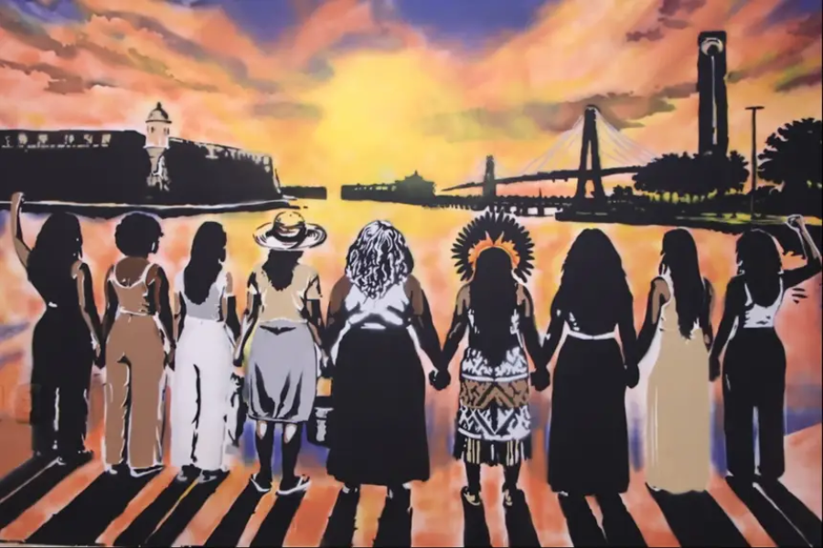 Mural in memoriam às vítimas de feminicídio no Amapá é inaugurado pelo Governo do Estado em parceria com o Ministério das Mulheres