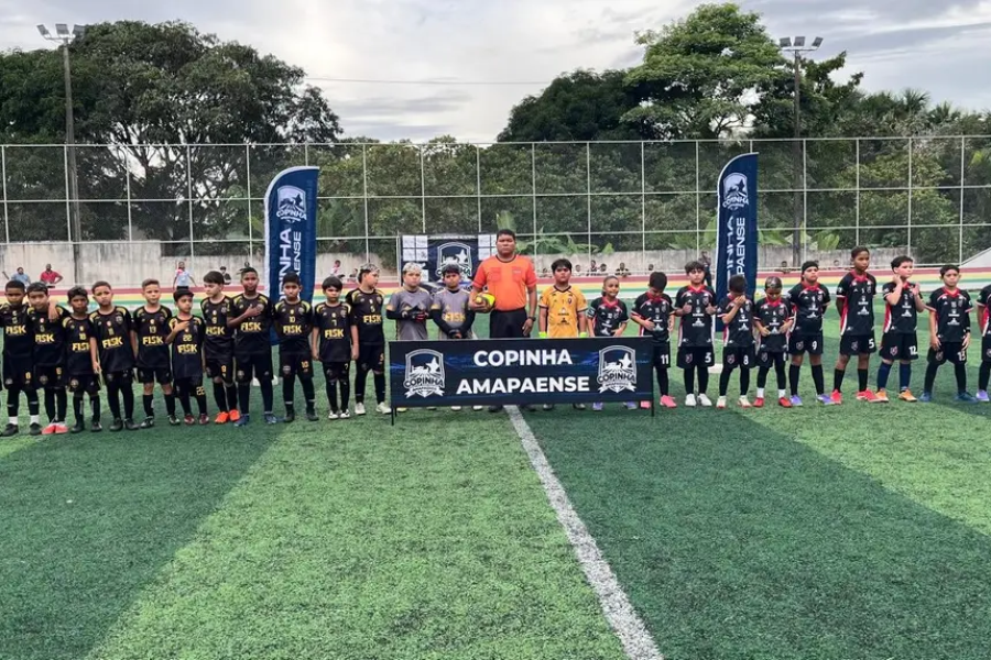 Copinha Amapaense de Futebol de Base chega à fase final com patrocínio Governo do Amapá