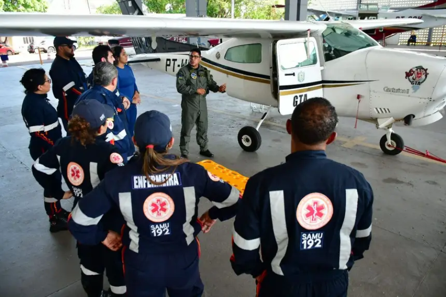Serviço aeromédico do Governo do Amapá aumenta em mais de 316% os atendimentos e realiza 25 resgates em maio