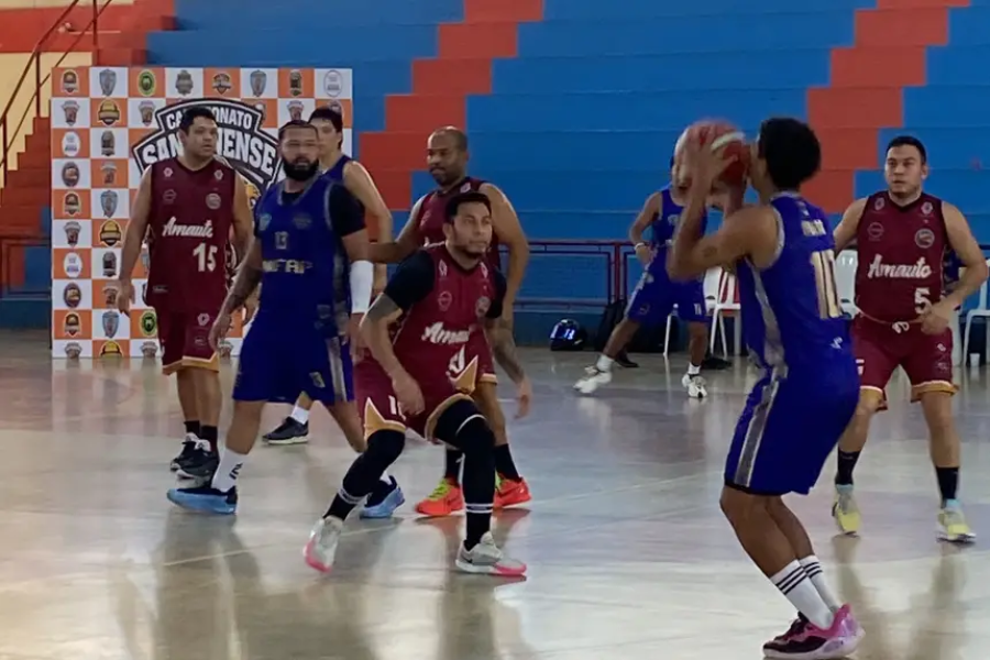 Com apoio do Governo do Amapá, Liga de Basquete Santanense chega à reta final da temporada 2026