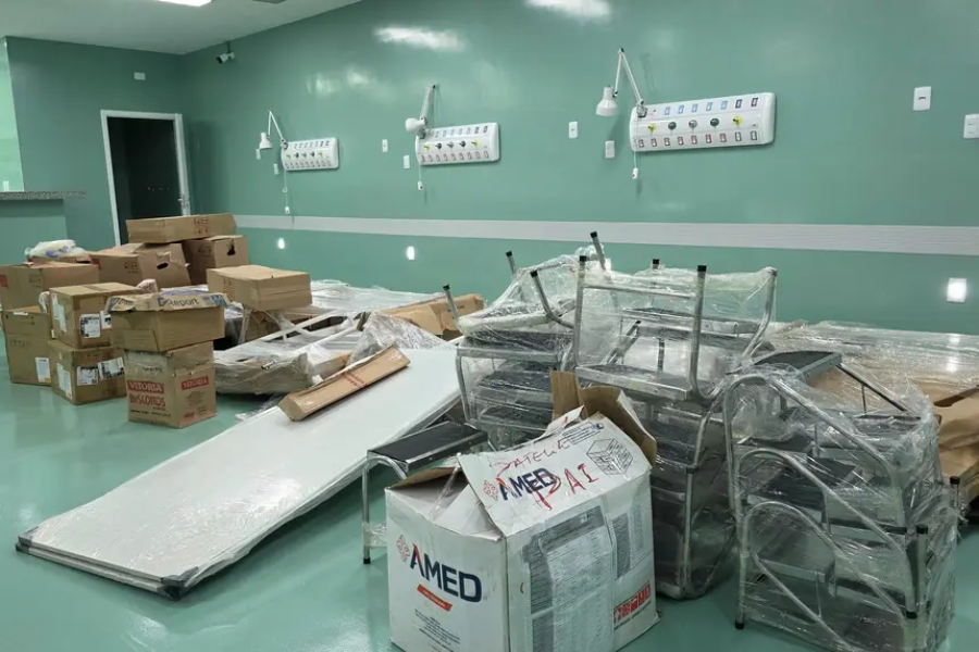 Governo do Amapá dá início à instalação de novos equipamentos de suporte avançado no Hospital de Oiapoque