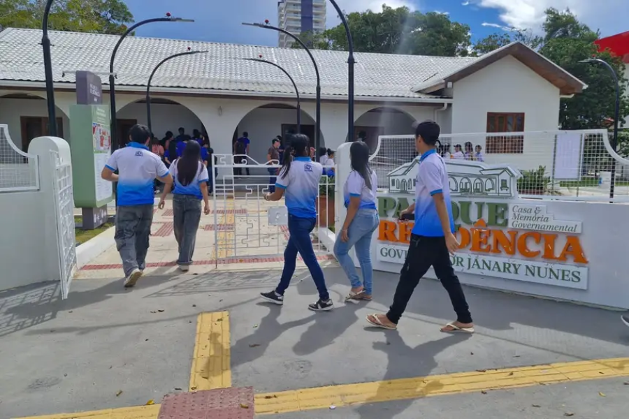 Parque Residência: Excursões pedagógicas promovidas pelo Governo do Estado despertam interesse de estudantes pela história do Amapá