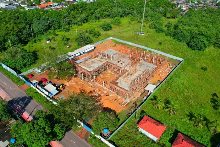 Governo do Amapá avança na construção do novo Centro de Especialidades Odontológicas (CEO) em Macapá
