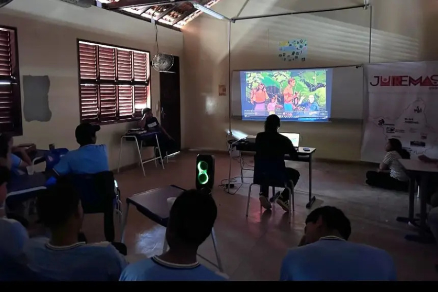Com apoio do Governo do Amapá, alunos de escolas da rede estadual recebem mostra de vídeos e trabalhos audiovisuais, em Macapá e Santana