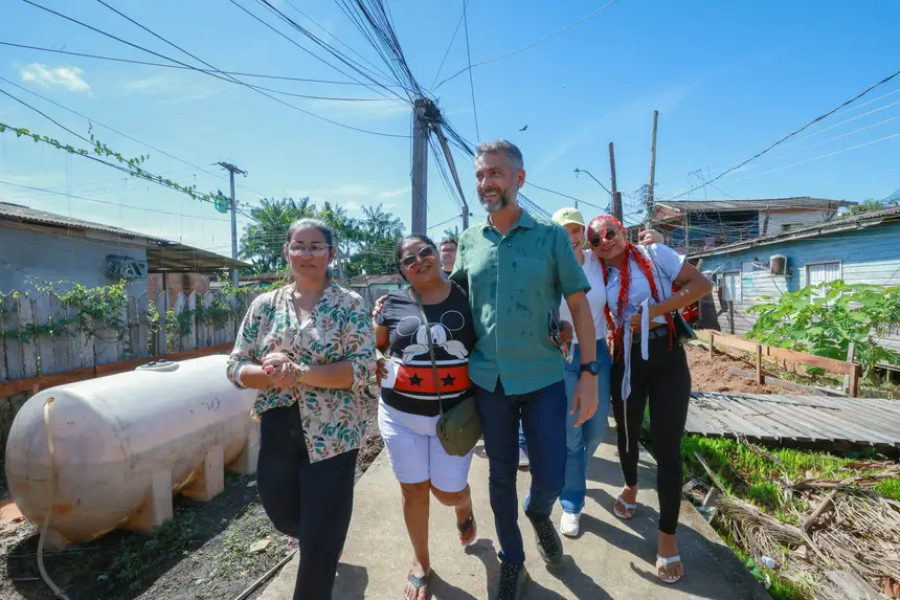 Governador Clécio assina ordem de serviço para novo espaço de lazer na Ponte do Apertadinho, na Zona Sul de Macapá