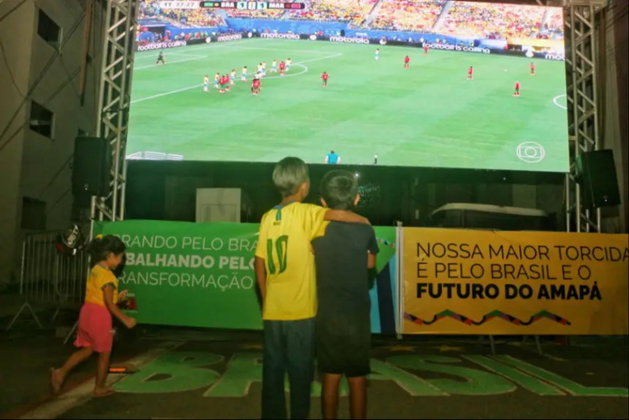 Clima festivo movimenta residenciais Vila dos Oliveiras e Mucajá em iniciativa do Governo do Amapá na Copa 2026