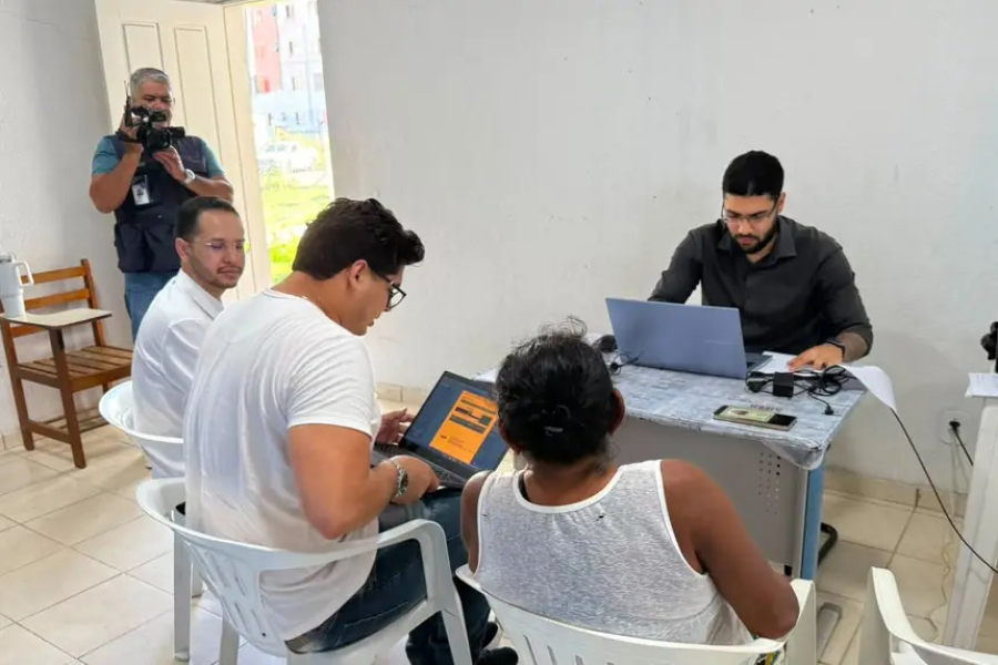 Moradores do Conjunto Habitacional São José participam de mutirão de audiências realizado pelo Procon Amapá