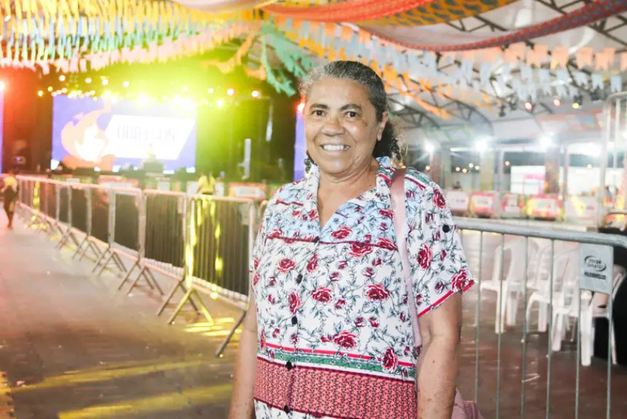 'O período de festa Junina faz muito bem para a nossa juventude', disse participante do Arraiá do Povo