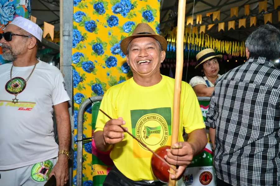 'O Estado precisa da capoeira e de todas as culturas', afirma Mestre Tigre no Dia Estadual do Capoeirista
