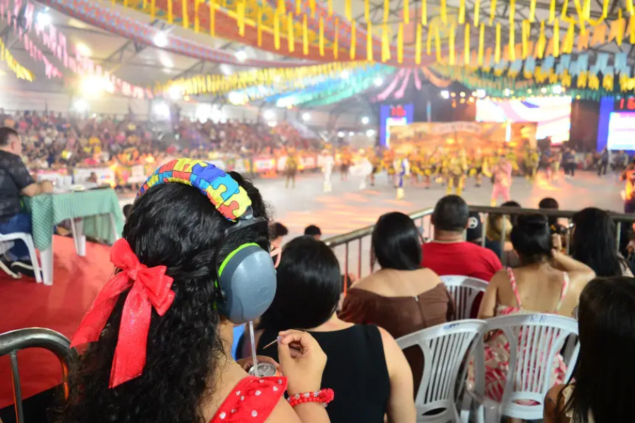 Inclusão e acessibilidade: Governo do Amapá garante conforto com área PCD no Arraiá do Povo