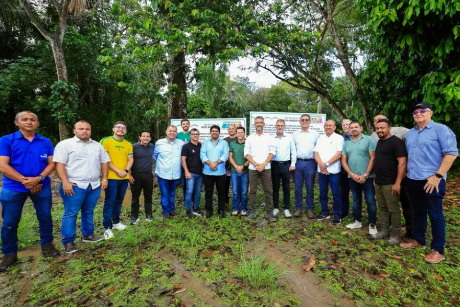 Governador Clécio acompanha início das obras da primeira fábrica de cimento do Amapá: ‘um marco para o desenvolvimento e o futuro da nossa economia'