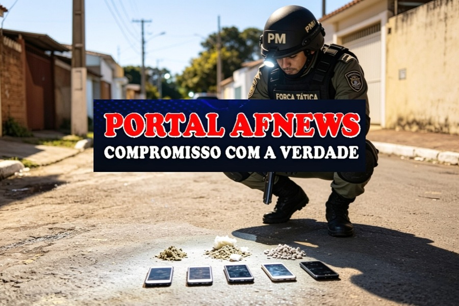 Jovem de 18 anos é presa por suspeita de tráfico durante operação da Força Tática em Macapá