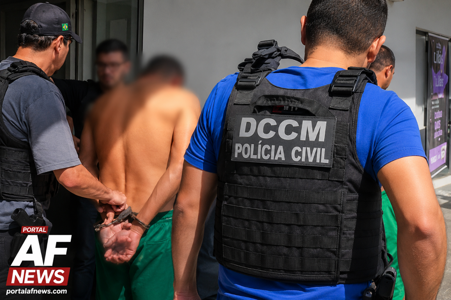 Homem é preso após tentar matar a esposa com facada no pescoço em Macapá