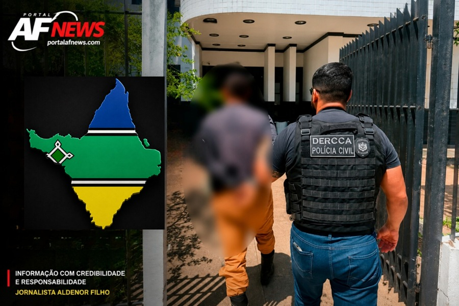 Homem é preso por agredir, perseguir e produzir imagens íntimas da enteada de 14 anos em Macapá
