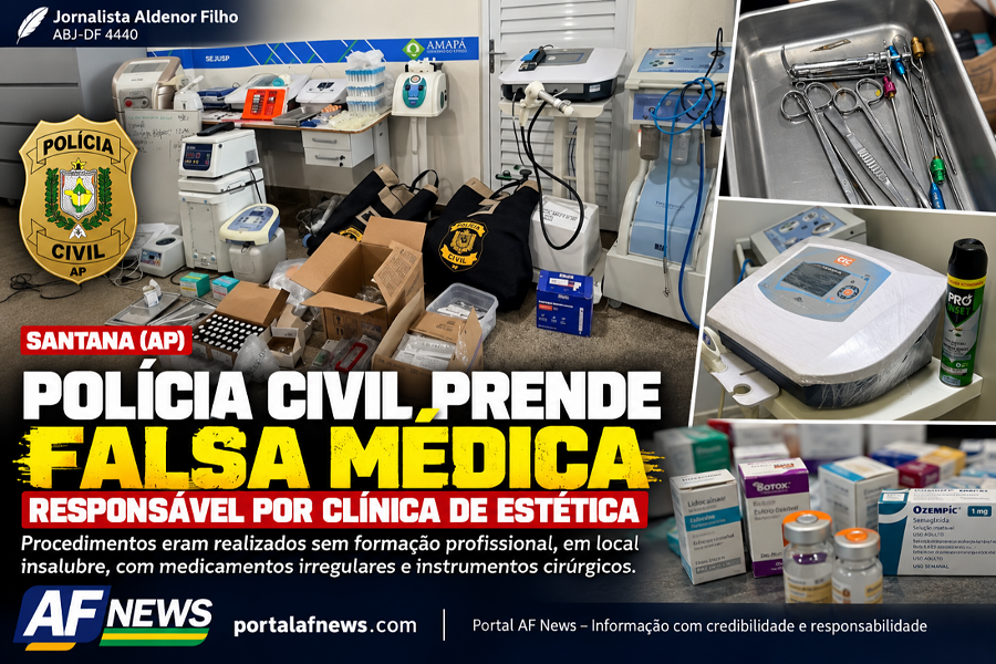 🚨 POLÍCIA CIVIL PRENDE FALSA MÉDICA EM SANTANA APÓS PROCEDIMENTOS ESTÉTICOS DEIXAREM PACIENTE COM DEFORMIDADE PERMANENTE