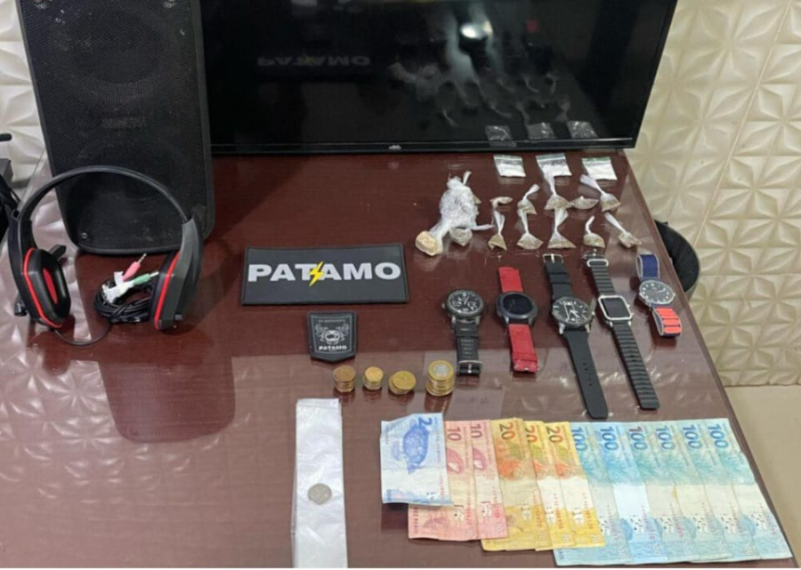 AÇÃO DA PATAMO NO MACAPABA RESULTA EM PRISÃO E APREENSÃO