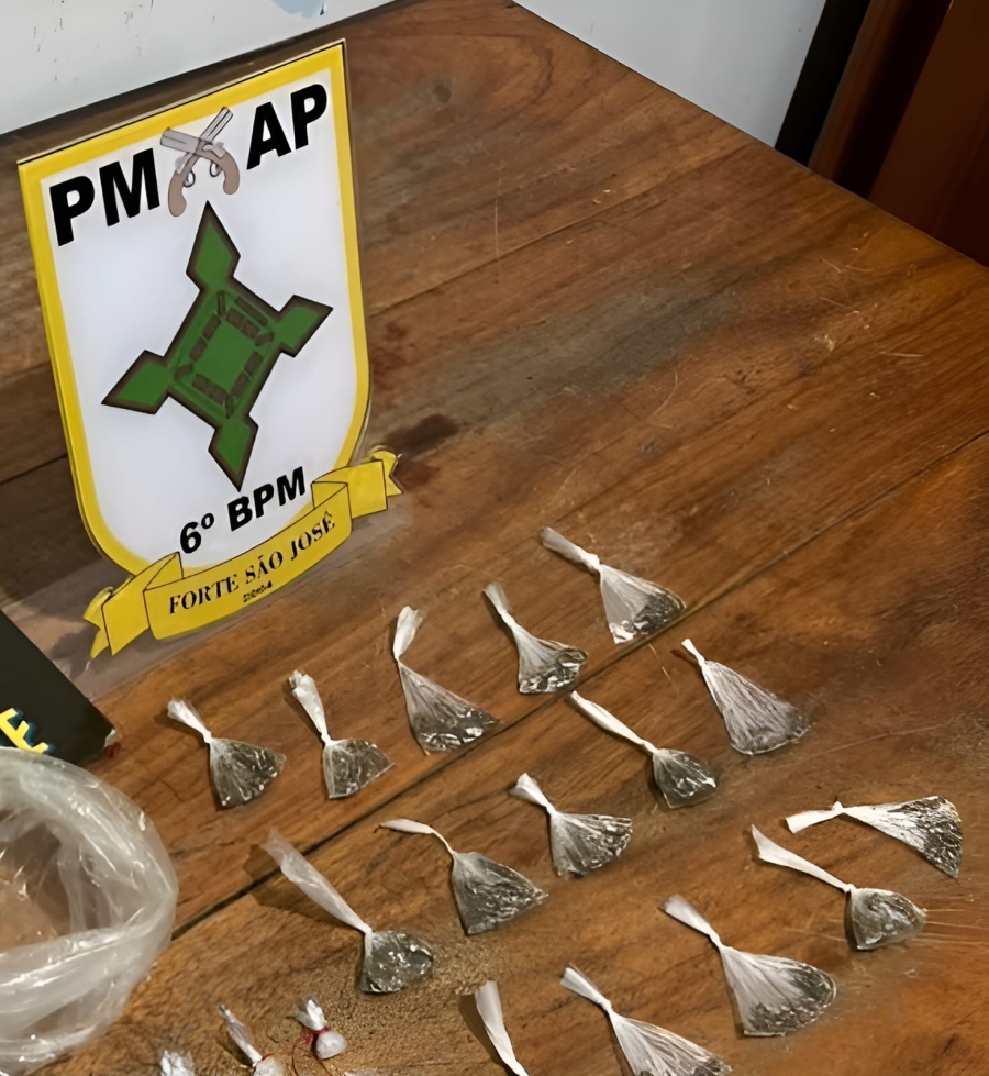 Homem é Preso com Drogas em Macapá