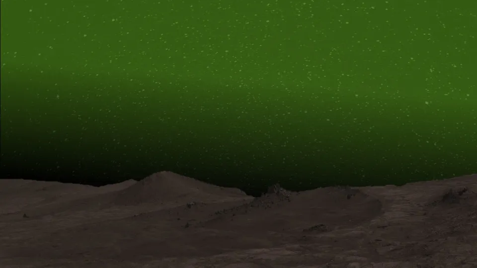 Robô da Nasa capta imagens de aurora boreal nos céus de Marte