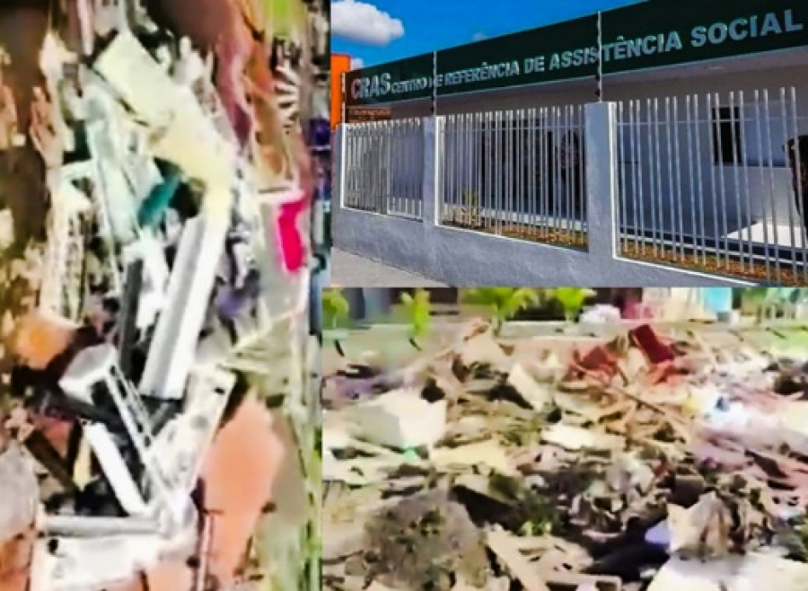 Lixeira a Céu Aberto ao Lado do CRAS Revolta Moradores do Perpétuo Socorro