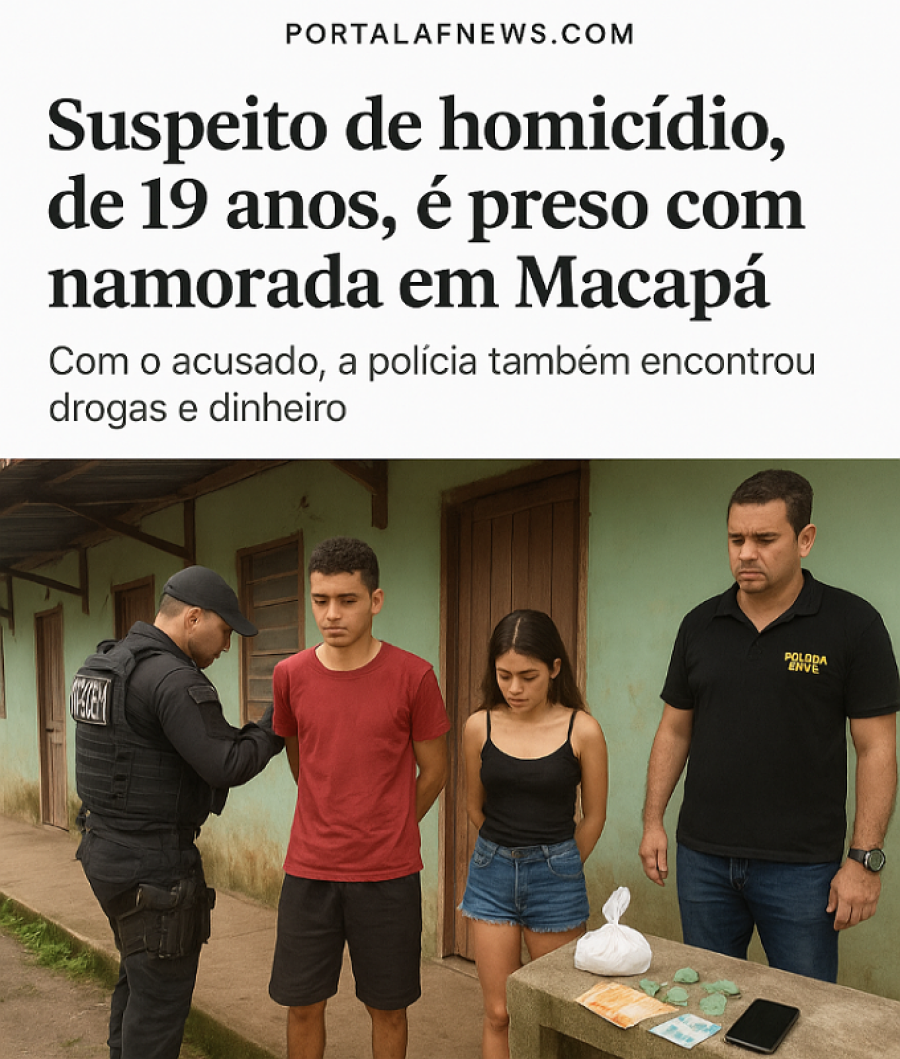 Suspeito de homicídio em Santana é preso em kitnet no Buritizal, em Macapá