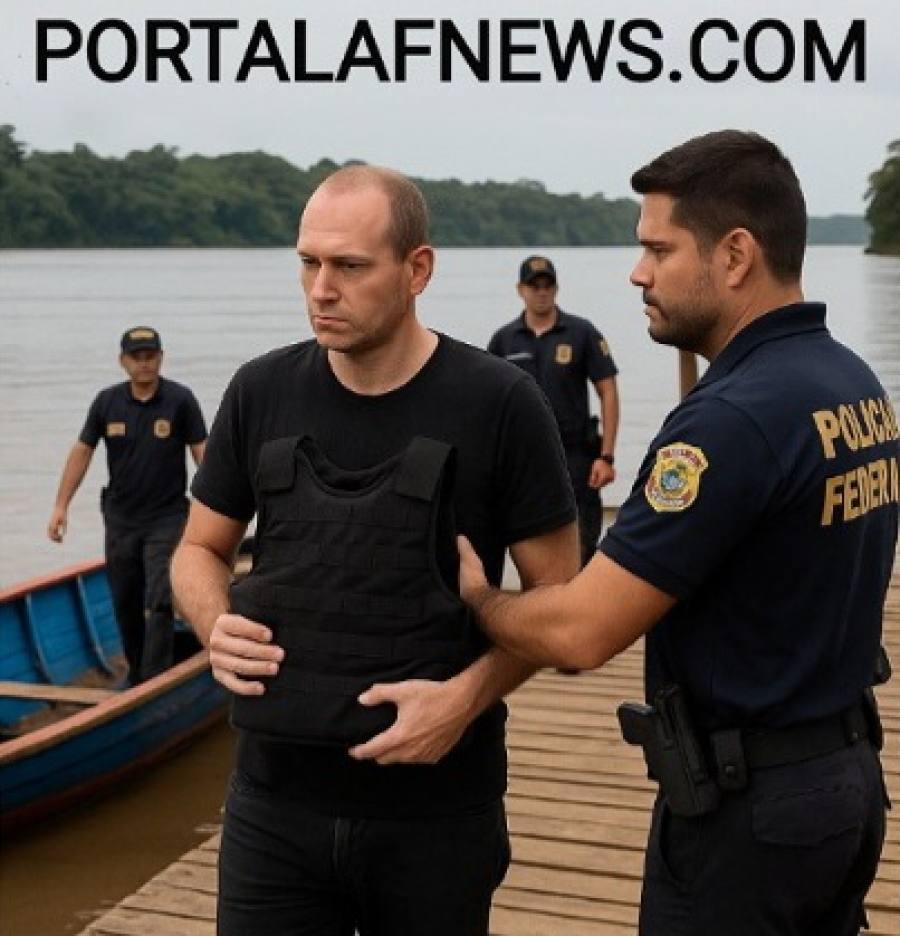 🇫🇷 Francês é preso pela PF por contrabando de colete balístico na fronteira com a Guiana Francesa