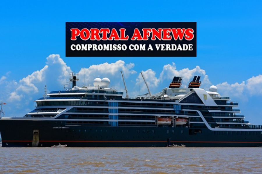 Amapá reforça destaque no turismo internacional com chegada do navio de luxo Seabourn Venture