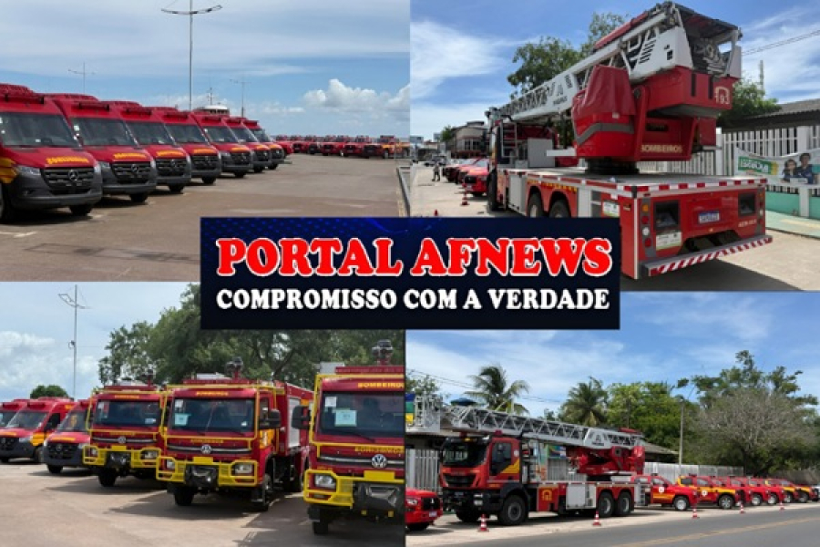 Governo do Amapá entrega 54 novas viaturas e equipamentos ao Corpo de Bombeiros